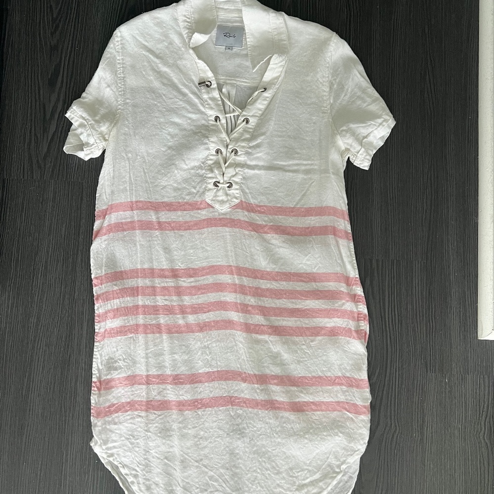 Rails Pink and White Cover Up